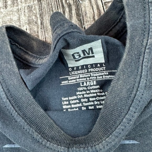 GM Officially Licensed T Shirt Womens Size L Large Tie Dye Graphic Firebird Tee - Picture 5 of 5